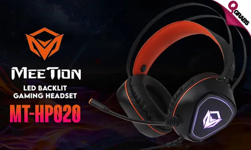 Meetion Backlit Gaming Headset with Mic!